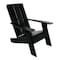 Highwood Usa Modern Adirondack Chair Outdoor Furniture for Patio, Backyard, Garden AD-CHRAD01-BKE - alternate 1